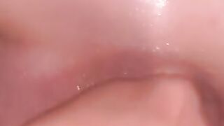 Self fisting my gaping hole