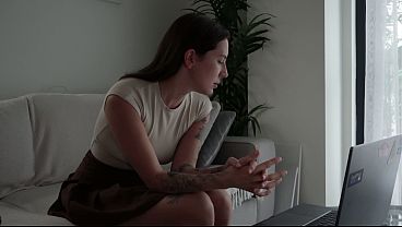 Step sis asks bro to film her anal sex POV