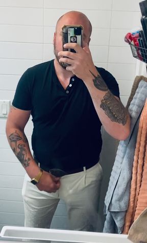 Unpacking the uncut cock monster's thick fat daddy dick