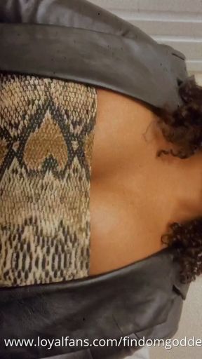 Ebony Goddess Monet Bouncing Breast