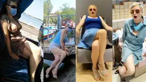 Public crossed legs orgasm compilation (20 crossed legs orgasm in public places)