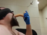 Sloppy toy deepthroat training