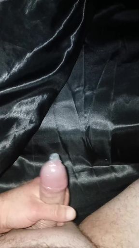 Masturbating in a condom