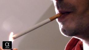 Smoking FINE 120s menthol IYF closeup