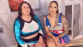 Cheerleaders STEFANIA MAFRA & GIA LOVE - After the Game Armpits HIDEF MOV