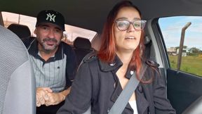 Mulher Motorista De Aplicativo Pega Cliente Se Masturbando Por Tras