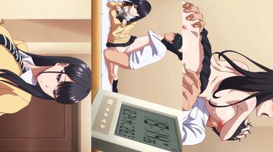 Sweet student teases Otaku until he begs her to let him cum inside of her juicy pussy- she squirts