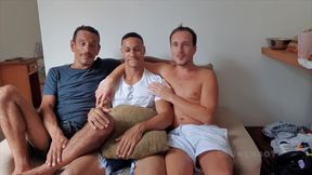 The Latino Brandon Villa fucked raw by an older man