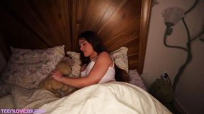 Teen Brunette's Steamy POV Fuck with Big Black Cock