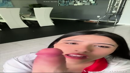 Pizza Delivery Girl JOI With Strawberrytabby