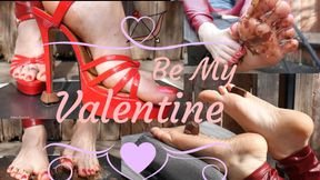 Be Mine Valentine Foot Lover