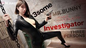 Mr Bunny: Busty Cop Costume Action