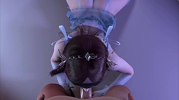 Beauty young princess and her solider - 3D Hentai - V543