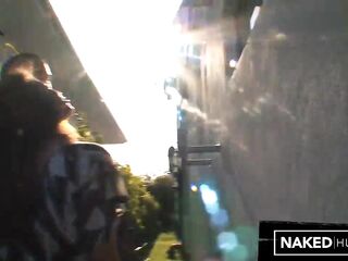 Small Veronica Screwed on Miami Rooftop