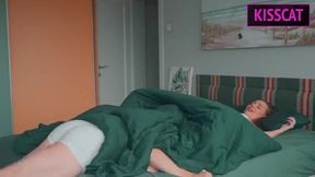 Morning Surprise: Husband Awakens Wife with Passionate Intimacy Under the Covers