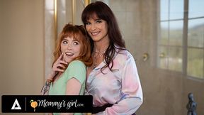 Stacked Milf Syren De Mer Realizes Her Flirty Stepdaughter Madi Collins Crush On Her #MommysGirl #WLW