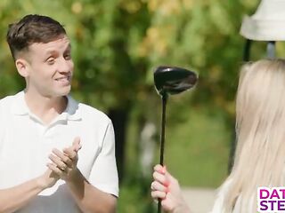 Slutty Cougar Micky Muffin Gets Her Constricted Snatch Destroyed by Large Knob