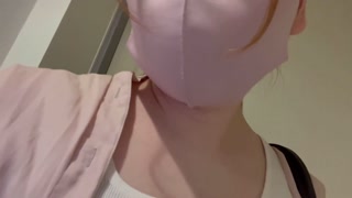 【個人撮影】彼の帰宅が待ちきれず玄関で即オナニー♡玄関ドアに極太ディルドフェラ挿入♡潮吹き♡日本人/素人/ハメ撮り/看護師/カップル/japanese/amateur/POV/HENTAI