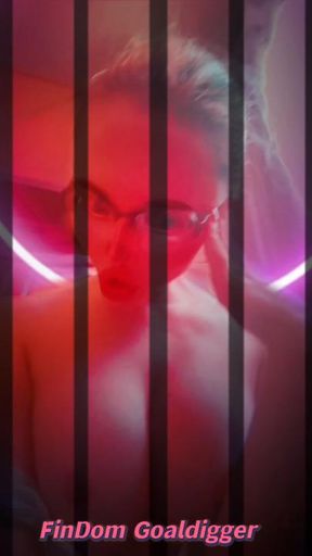 You are ready to give in into your love addiction to Goddess FinDom Goaldigger