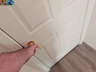 Stepmom cheats with stepson when this chab sneaks in during the time that daddy is in the shower