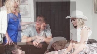 French Maid Roleplay - Step-Sister Surprise with Older Brother In Law