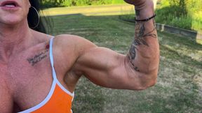 Muscle MILFs Cum Command JOI