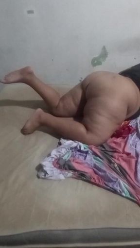 My Stepmother's Whore Sucks My Cock and I End up Filling Her Pussy with Semen