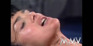 Busty Brunette La Venere Bianca gets a facial cum shot