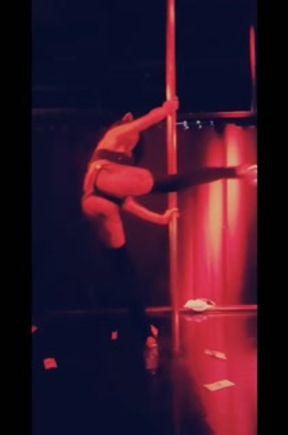 Haydens Sexy Stage Dance