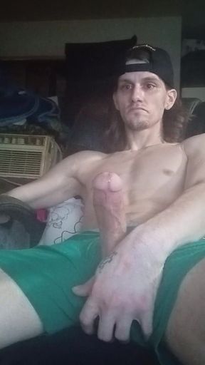 Long Smoke and Stroke Session