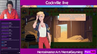 (Gay) Cock on the cob! Cockville #1 W/HentaiGayming