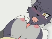 Milky Kitty and Puppy Dog (Furry Hentai Animation)