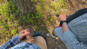 Hairy Daddy Pisses His Uncut Friend Outdoors Near Tesla Overflowing Gush Fetish