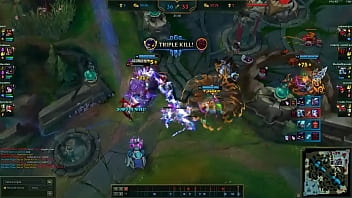 veigar de pau duro botando 5 pra mamar