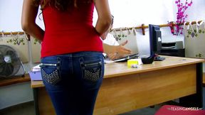 College Babe Strips off Her Clothes and Gets Penetrated Hard