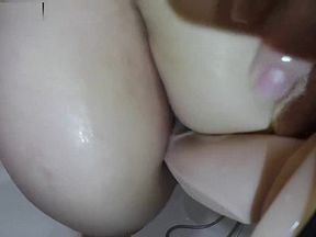 dildo time in the ass while alone at home ANAL