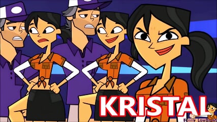 groin knee expert KRISTAL ballbusting TOTAL DRAMA testicular beating DISVENTURE CAMP