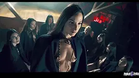 Cult Ritual Turns Into Lesbian Orgy With Unbirth Sacrifice - Zazie Skymm, Amirah Adara And Sata Jones