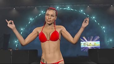 WWE 2k26 B-Fab Bikini Entrance
