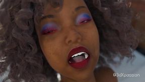 Nexus-3 Oasis – Busty brunette Fatima blows and rides hard in her beach cabana