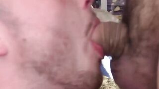 Twink gets hard while he is watched and gets banged