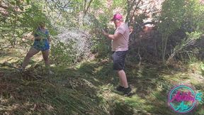 Behind the Scenes Photo Shoot - Ashley at Ash Creek Spring