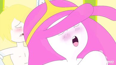 Finn Chokes On Big Tits Orgy Cartoon Parody With Chubby Ass