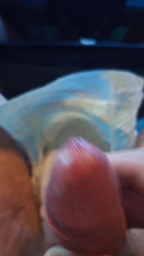 Gamer Boy Gets Orgasm with His Diaper