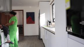 Maid with Huge Boobs