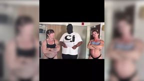 Hot sex wrestling match turns into a takeover with deep fucking