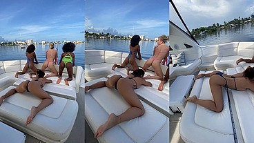Behind the scenes of our little twerk shoot with carlisle_mena kylakeys and lanaryderxxx ;)