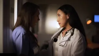 Lesbian Doctor And Nurse Has Intense Sex On Job Secretly - Vicki Chase