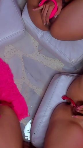 She Moans Loud While Getting Licked