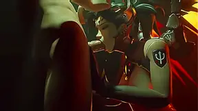 Voluptuous Vixens Conquer Tokyo After Dark in Hot 3D Hentai Fantasy